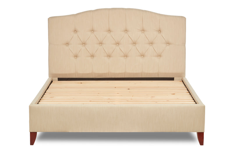 Mccartney Classic Chesterfield Fabric Bed