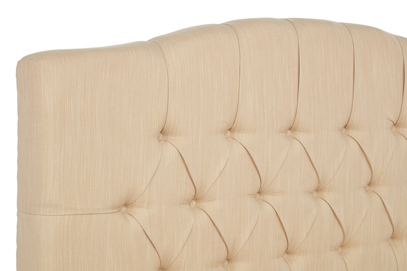 Mccartney Classic Chesterfield Fabric Bed