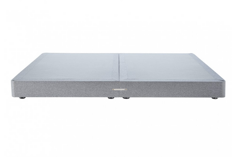 Catherine Upholstered Low Divan Base With Chrome Glides - Total Height 19Cm