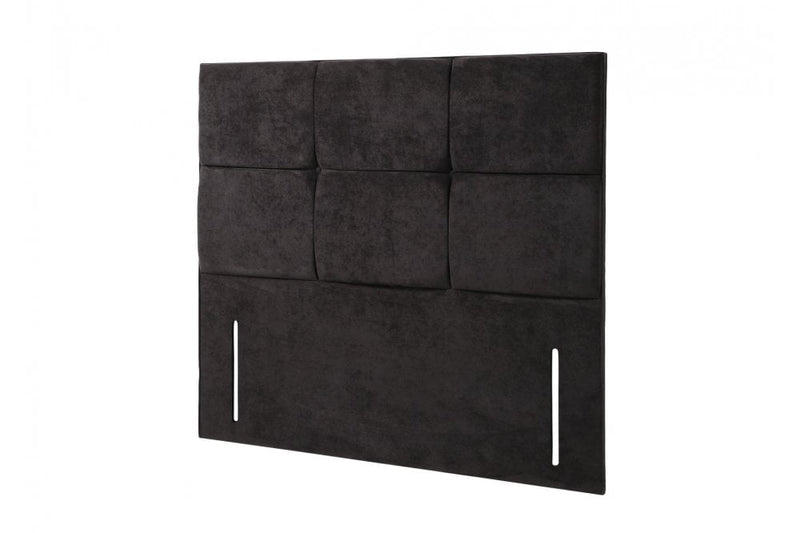 Bowie Contemporary Button-Backed Upholstered Floor-Standing Headboard