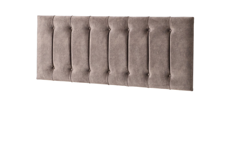 Lenny Contemporary Button-Backed Strutted Mount Upholstered Headboard