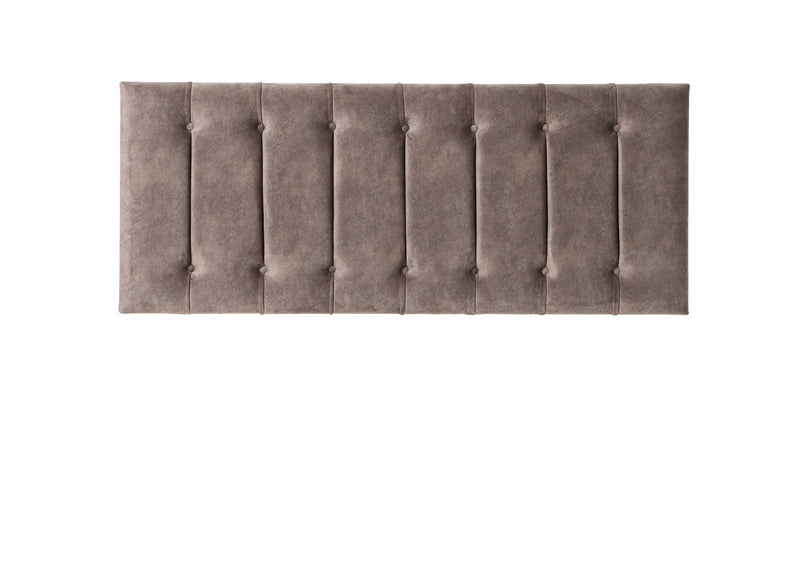 Lenny Contemporary Button-Backed Strutted Mount Upholstered Headboard