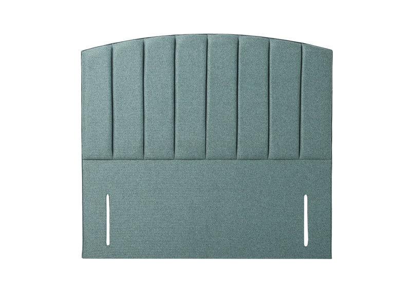 Lulu Contemporary Upholstered Fluted Floor-Standing Headboard
