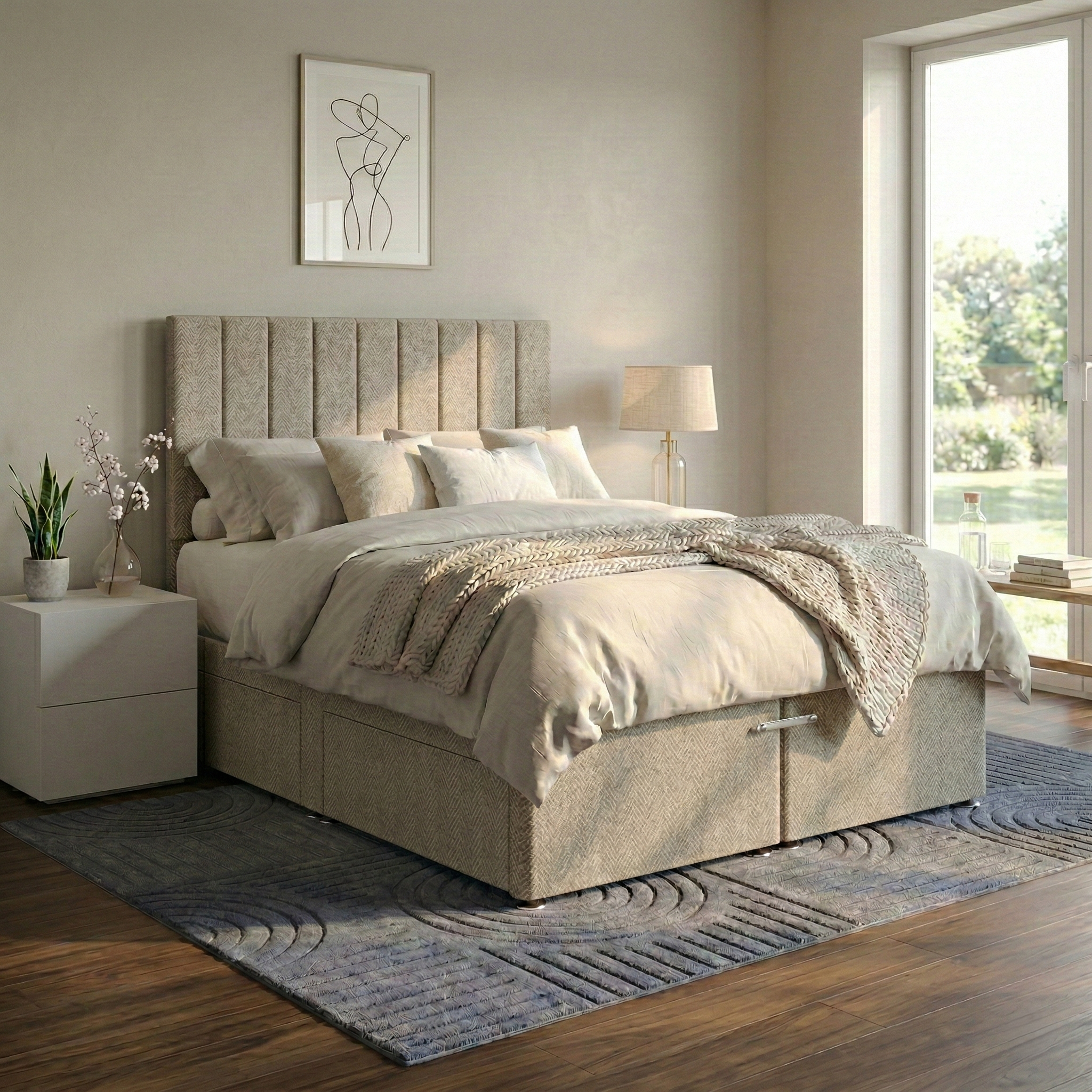 Hidden Order: How Luxury Divan Bases Support the Minimalist Aesthetic