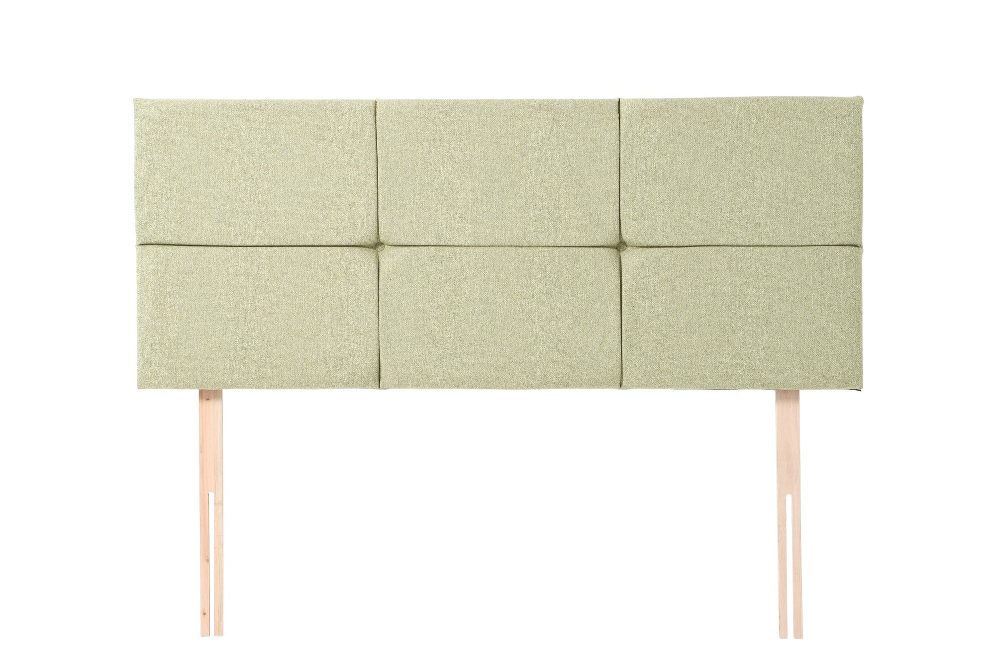 Bowie Contemporary Button-Backed Upholstered Strutted Mount Headboard