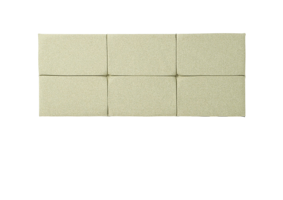 Bowie Contemporary button-backed upholstered strutted mount headboard