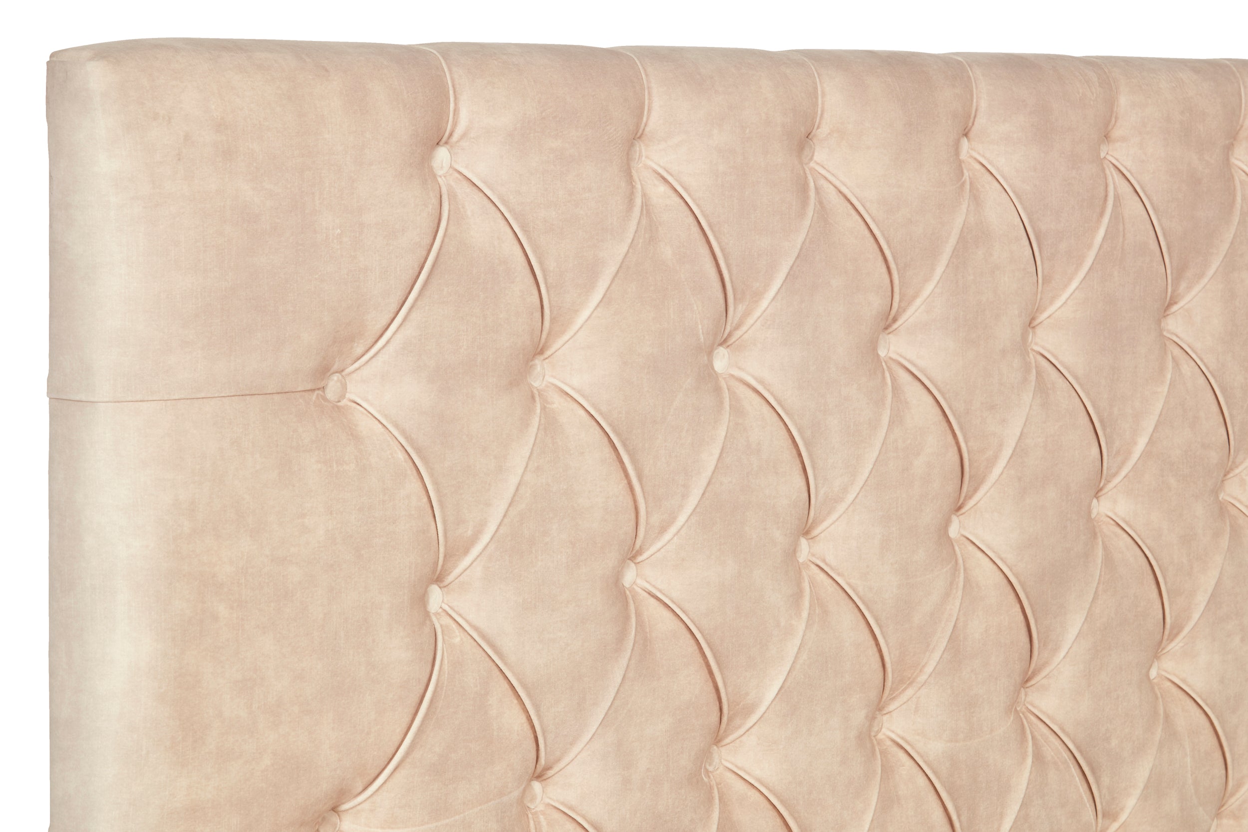 Bassey Upholstered Bed With Modern Chesterfield-Style Headboard-zoom-6