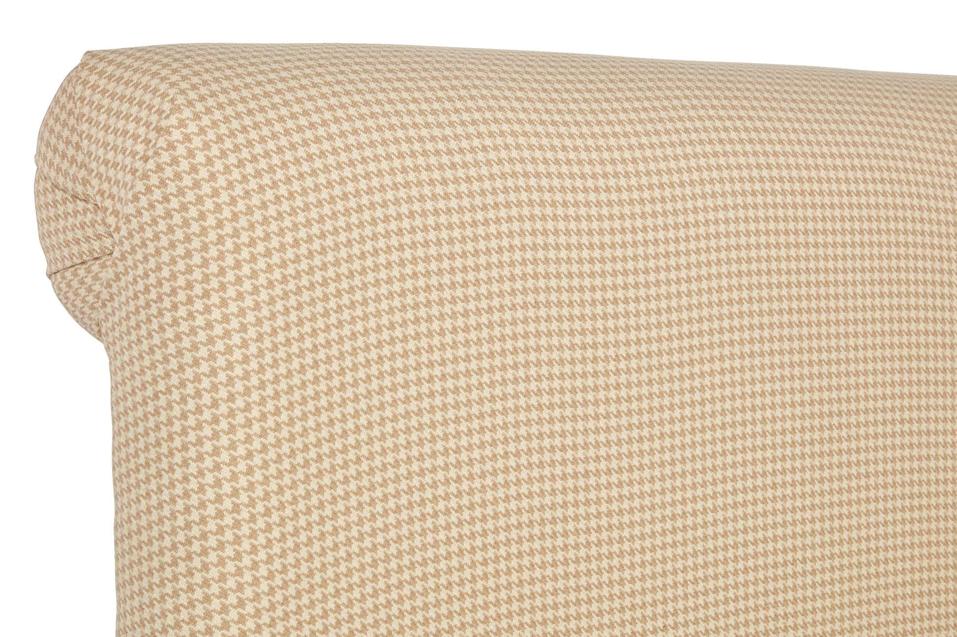 Churchill Modern Scroll Back Fabric Bed-6