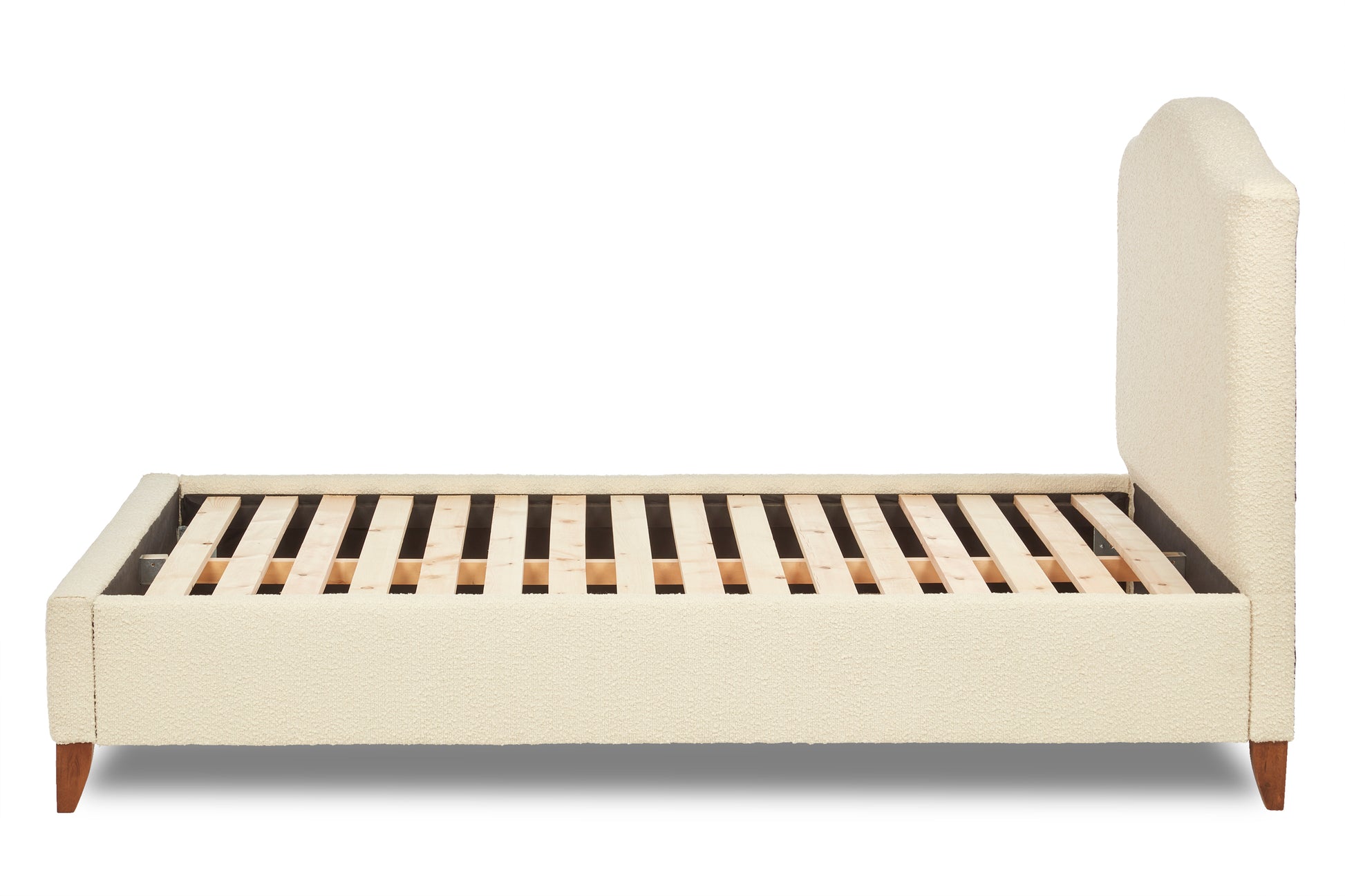 Saunders Elegant Shaped Fabric Bedstead-9