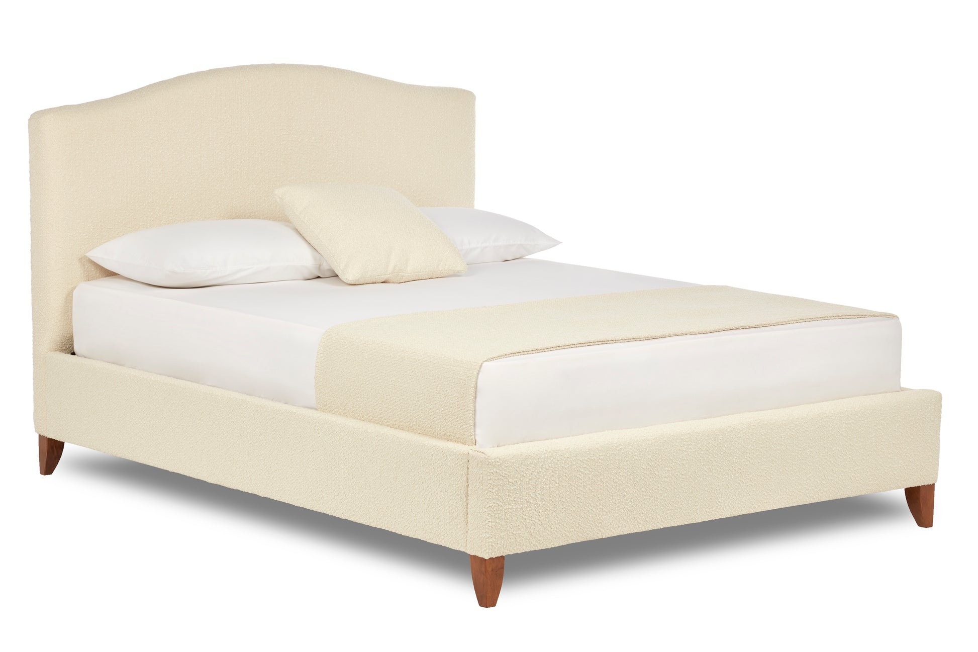 Saunders Elegant Shaped Fabric Bedstead-8