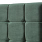Watson Upholstered Bed With Panelled Winged Headboard