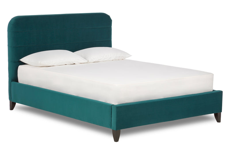 Spencer Contemporary Fabric Bed