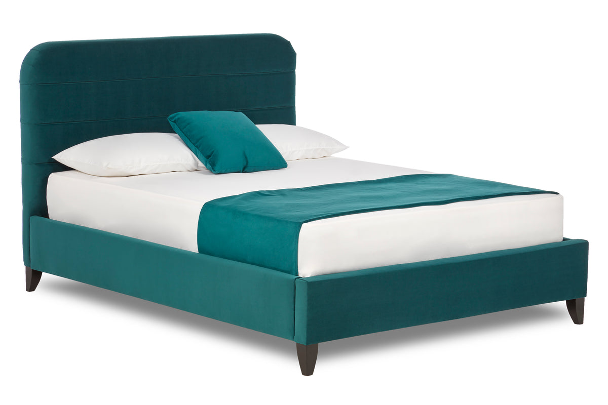 Spencer Contemporary Fabric Bed