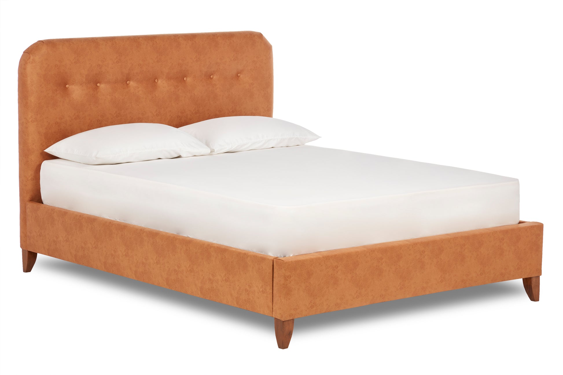 Lisburn Contemporary Button Backed Fabric Bed-9