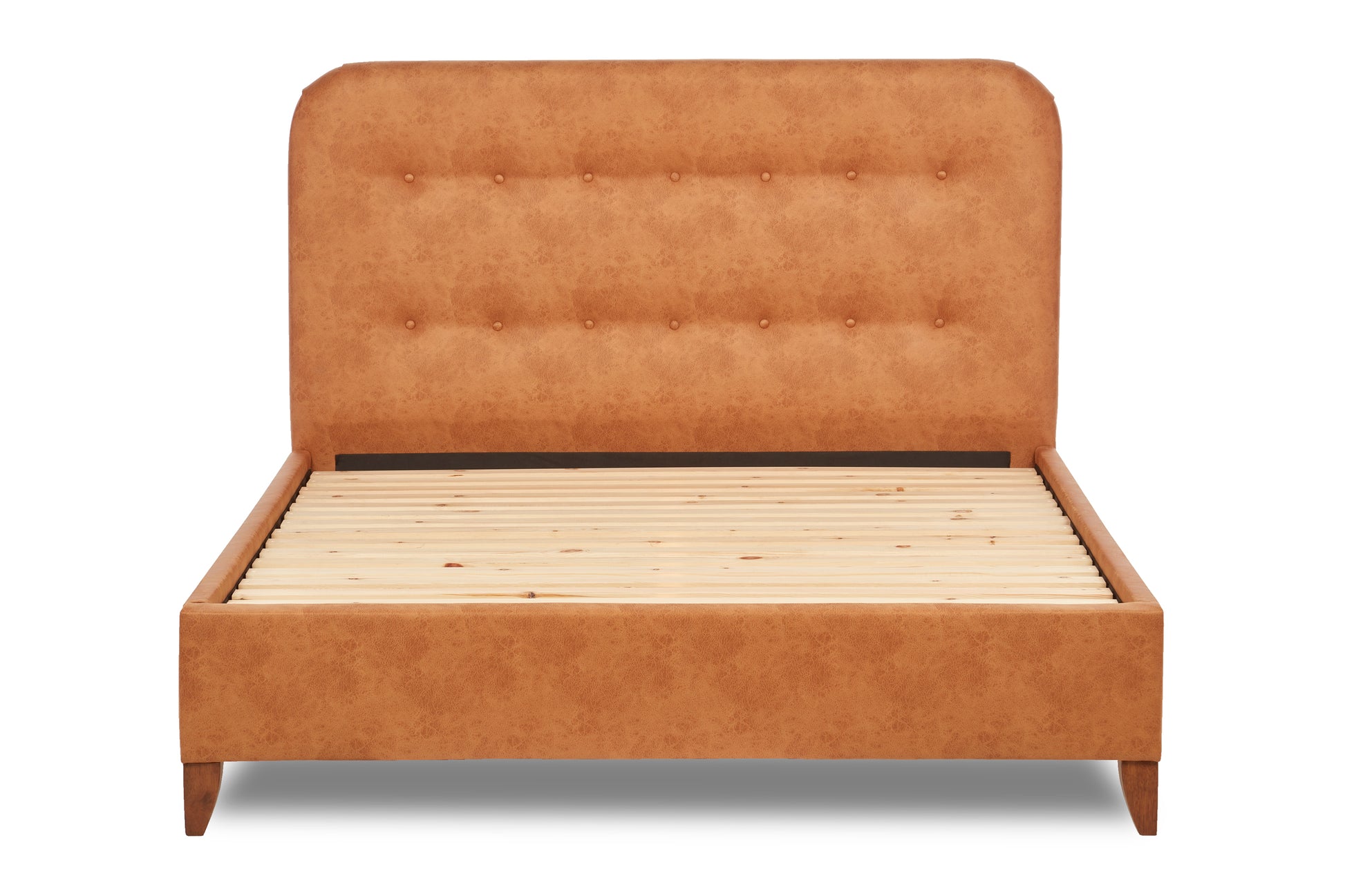 Lisburn Contemporary Button Backed Fabric Bed-2