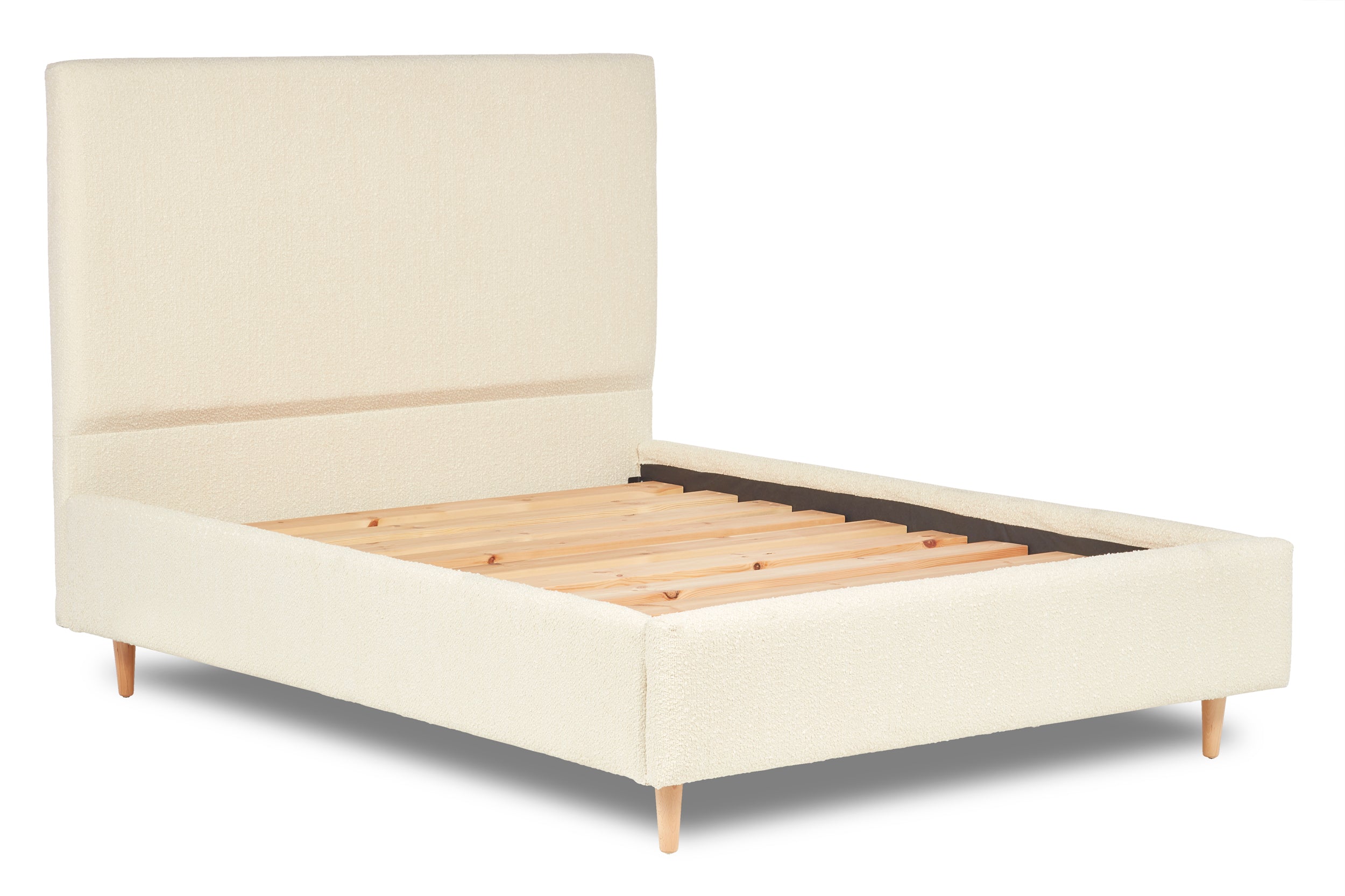 Berry Modern Upholstered Bed With Minimalist Design-zoom-2