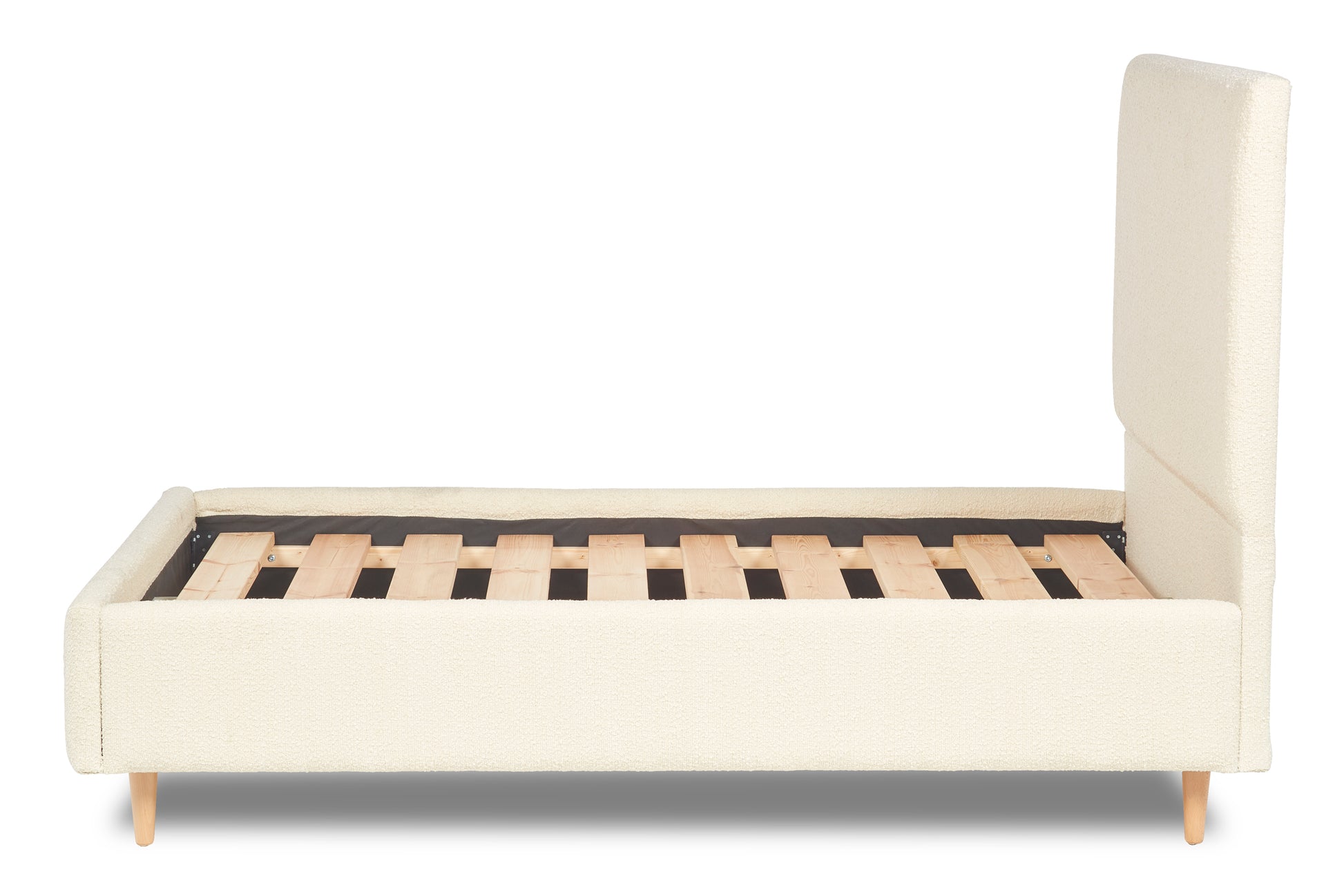 Berry Modern Upholstered Bed With Minimalist Design-5