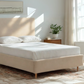 Berry Modern Upholstered Bed With Minimalist Design