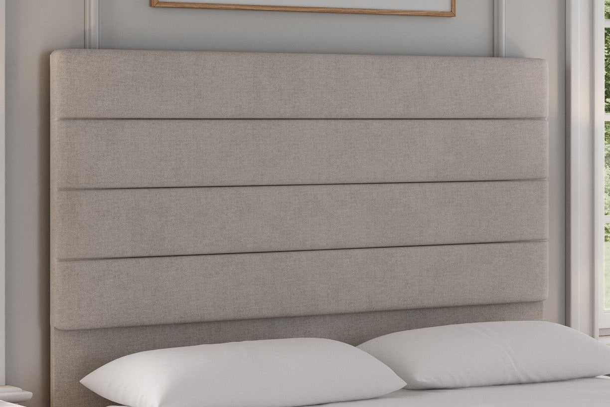 Catherine Upholstered Low Divan Base With Shepard Castors, Total Height 21Cm-3