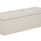 Chaplin Upholstered Ottoman Blanket Box With Fluting