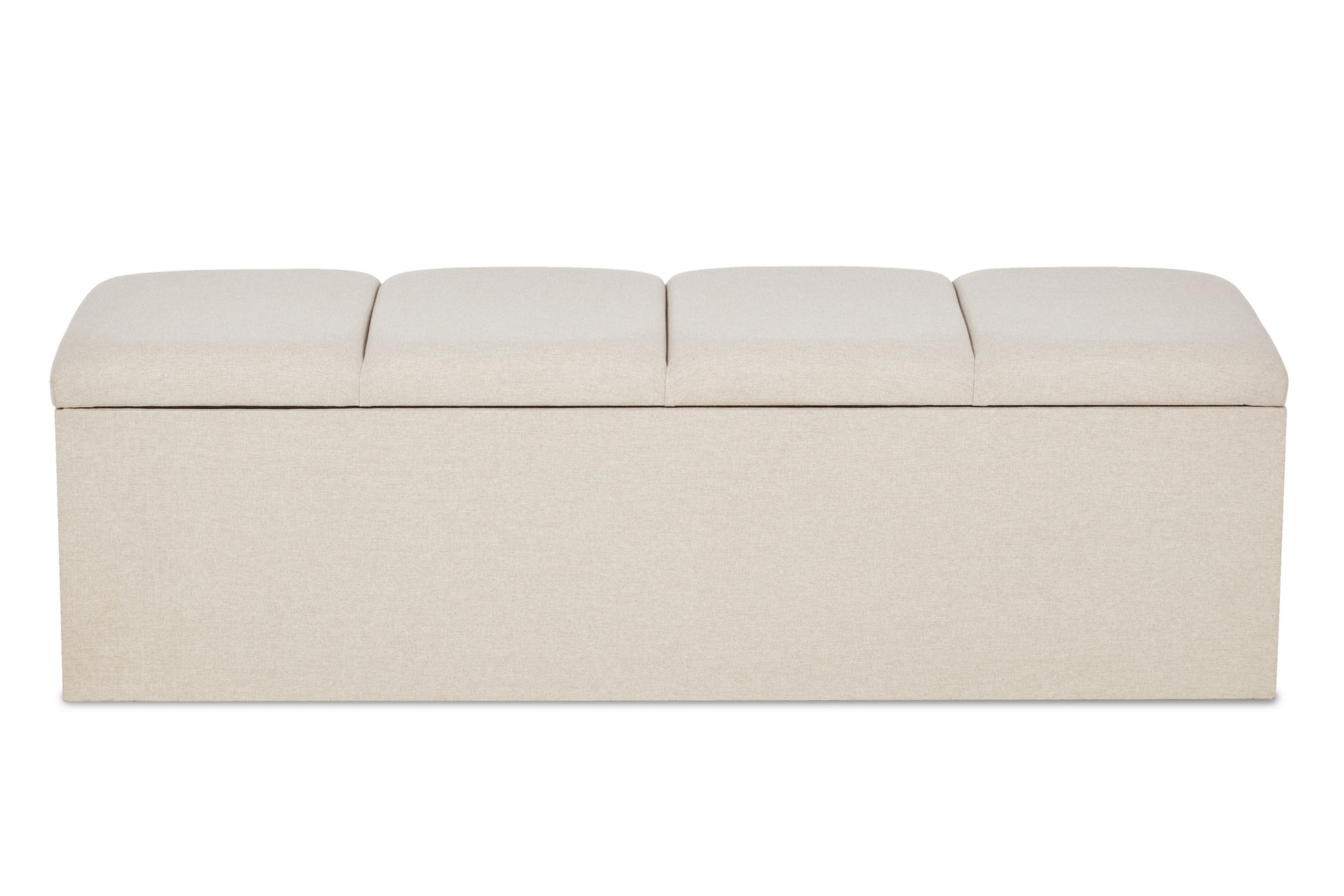 Chaplin Upholstered Ottoman Blanket Box With Fluting-4