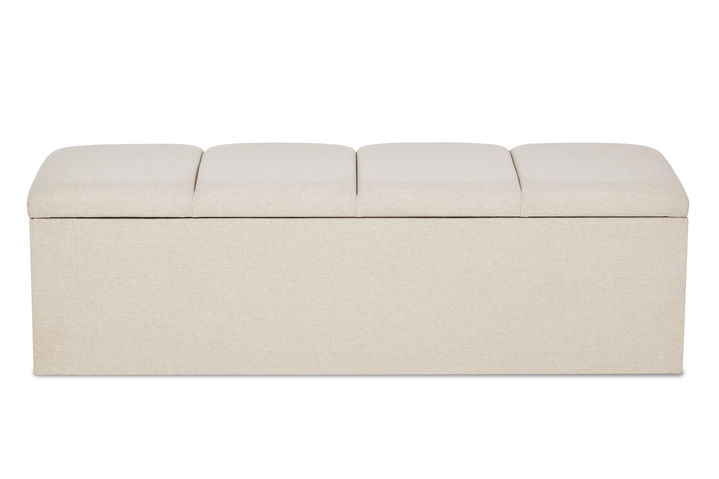 Chaplin Upholstered Ottoman Blanket Box With Fluting-zoom-4