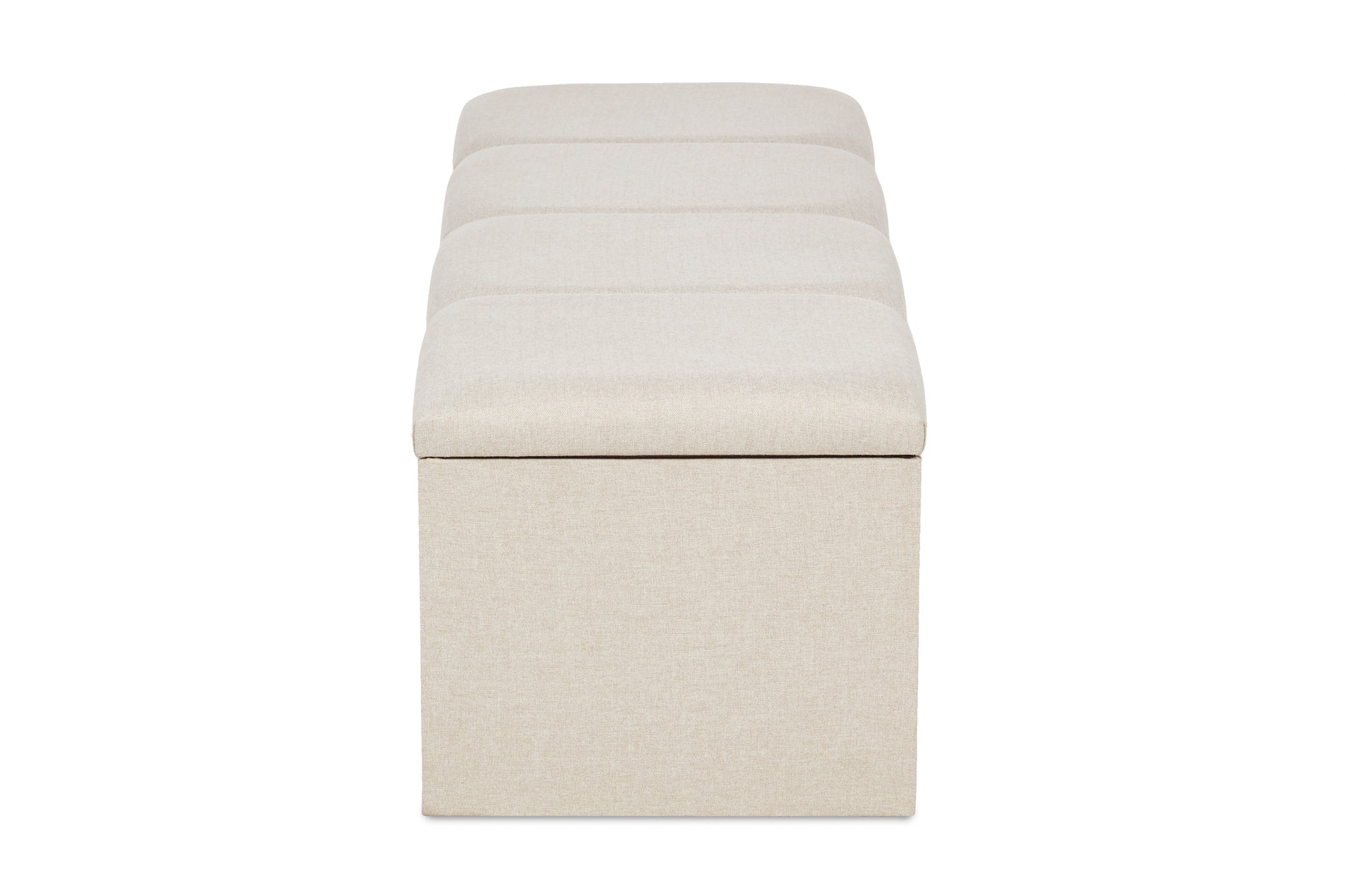 Chaplin Upholstered Ottoman Blanket Box With Fluting-5