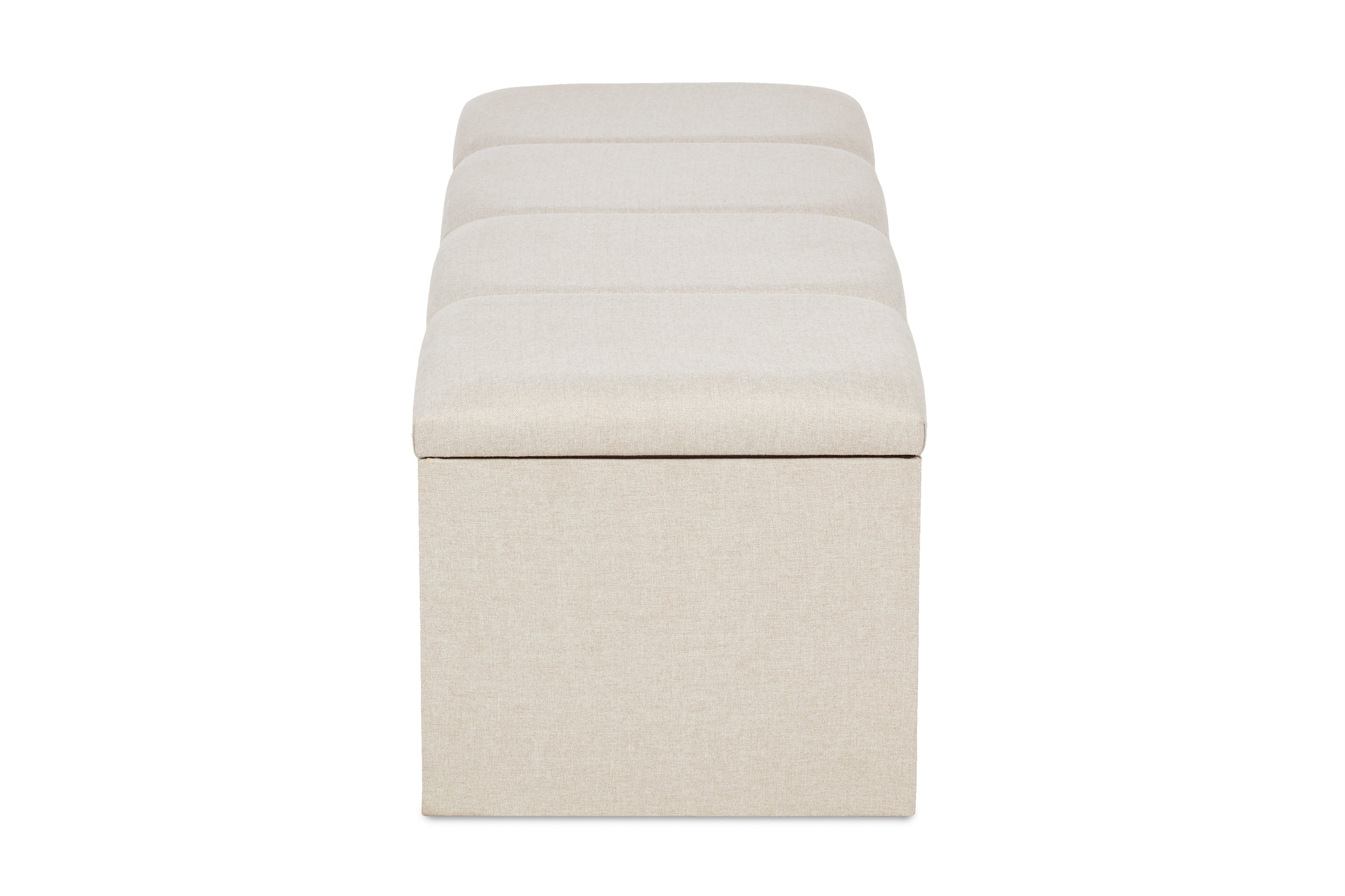 Chaplin Upholstered Ottoman Blanket Box With Fluting-zoom-5