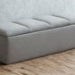Chaplin Upholstered Ottoman Blanket Box With Fluting