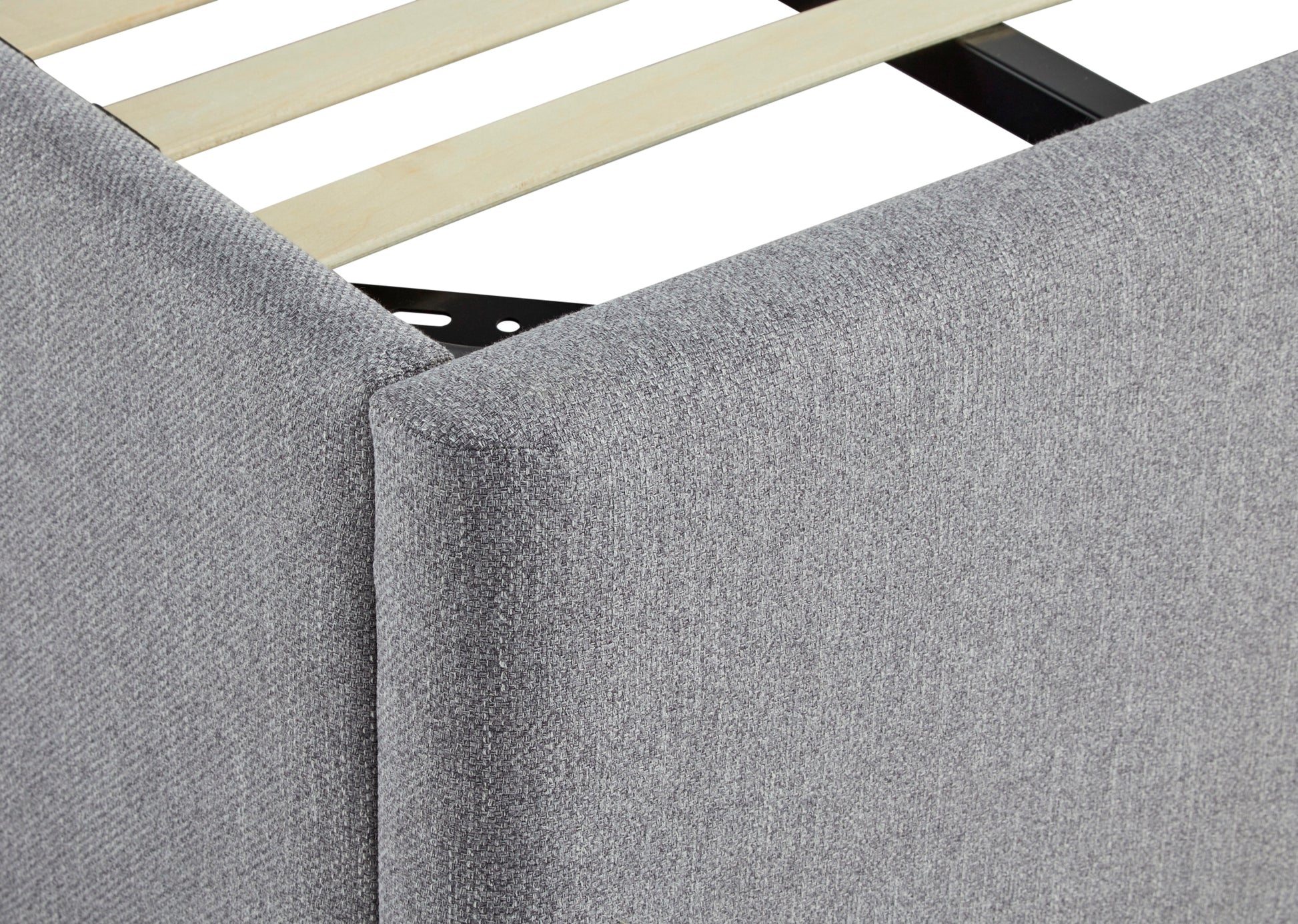 Nightingale Upholstered Ottoman Bed With Fluted Headboard-6