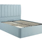 Shelley Upholstered Ottoman Bed With Fluted Headboard