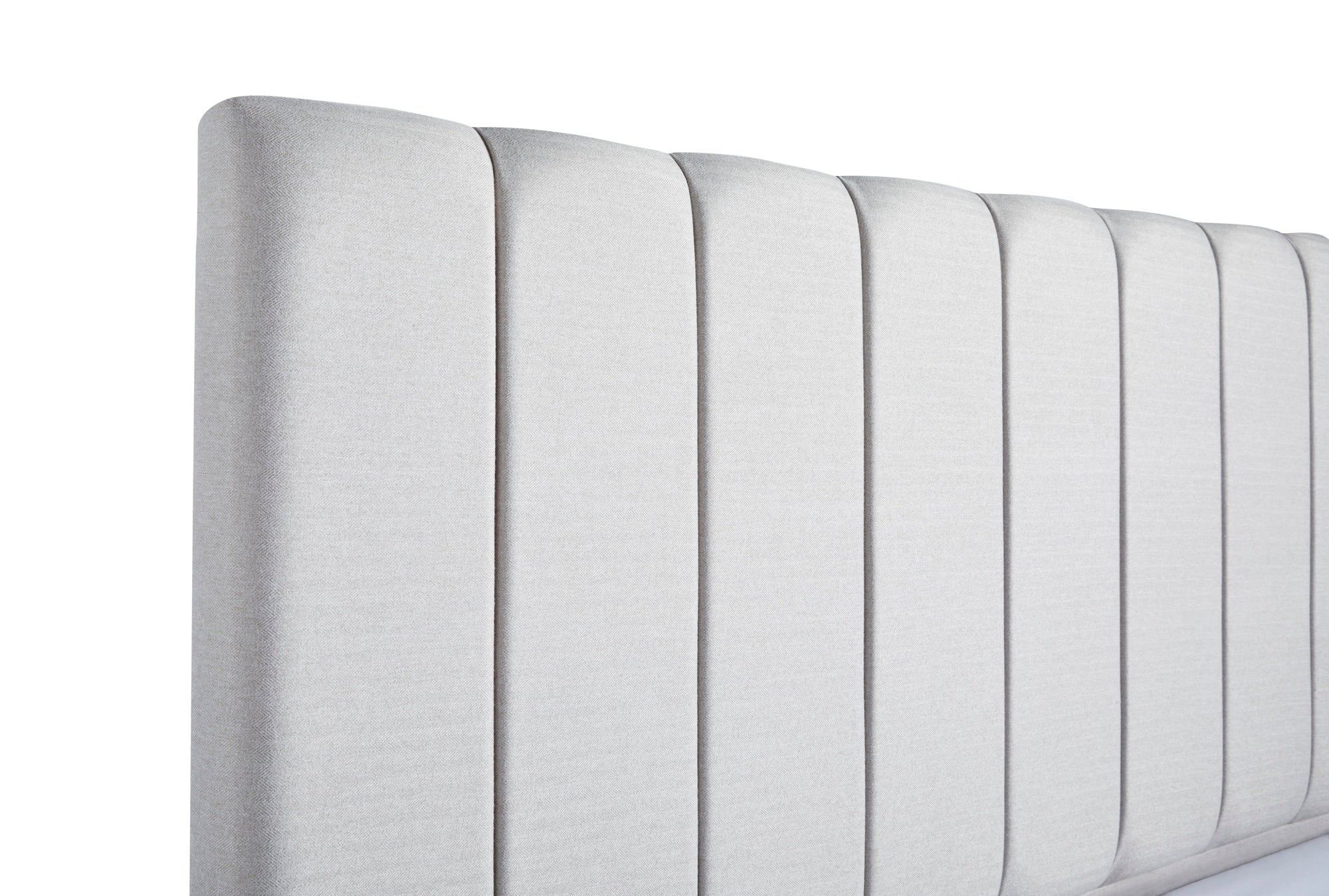 Shelley Upholstered Bed With Fluted Headboard-zoom-3