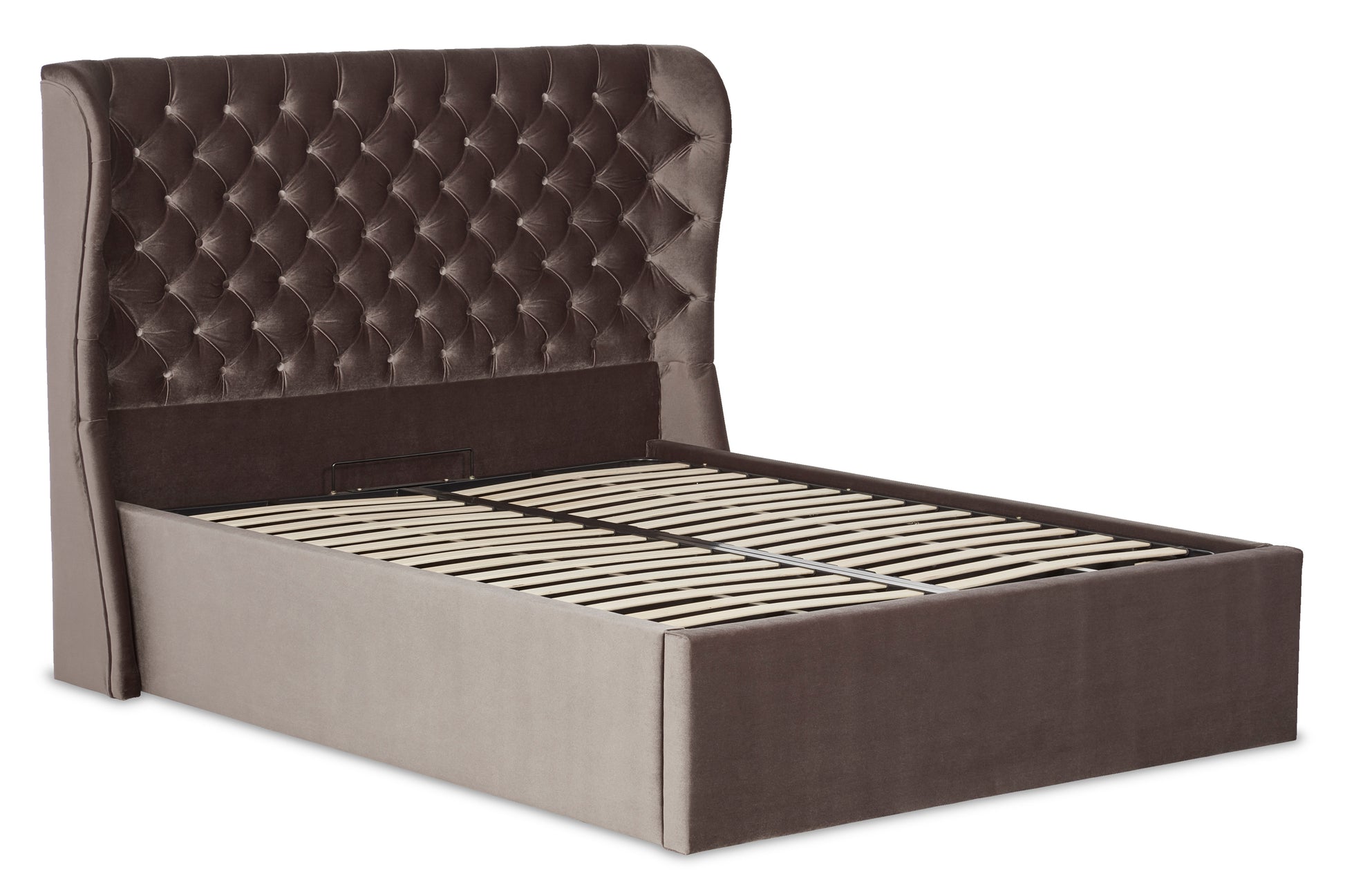 Mckellen Upholstered Ottoman Bed With Cocoon Headboard-3