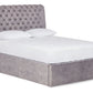 Boudica Upholstered Ottoman Bed With Roll Top Headboard