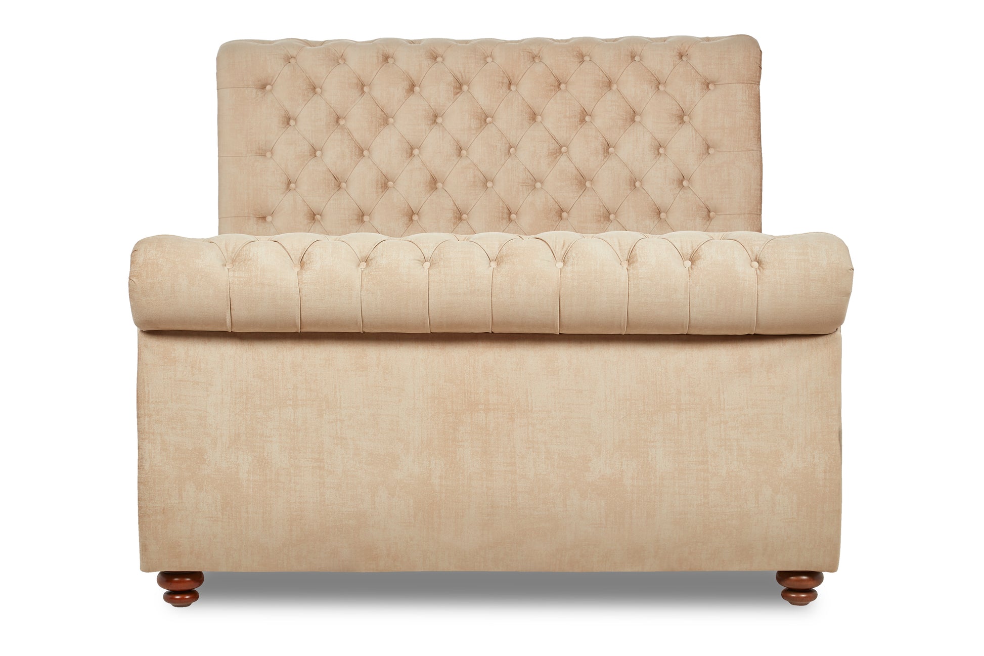 Guinevere Upholstered Bed With Sleigh Headboard And Footboard-3