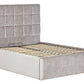 Hepworth Upholstered Ottoman Bed With Contemporary Headboard