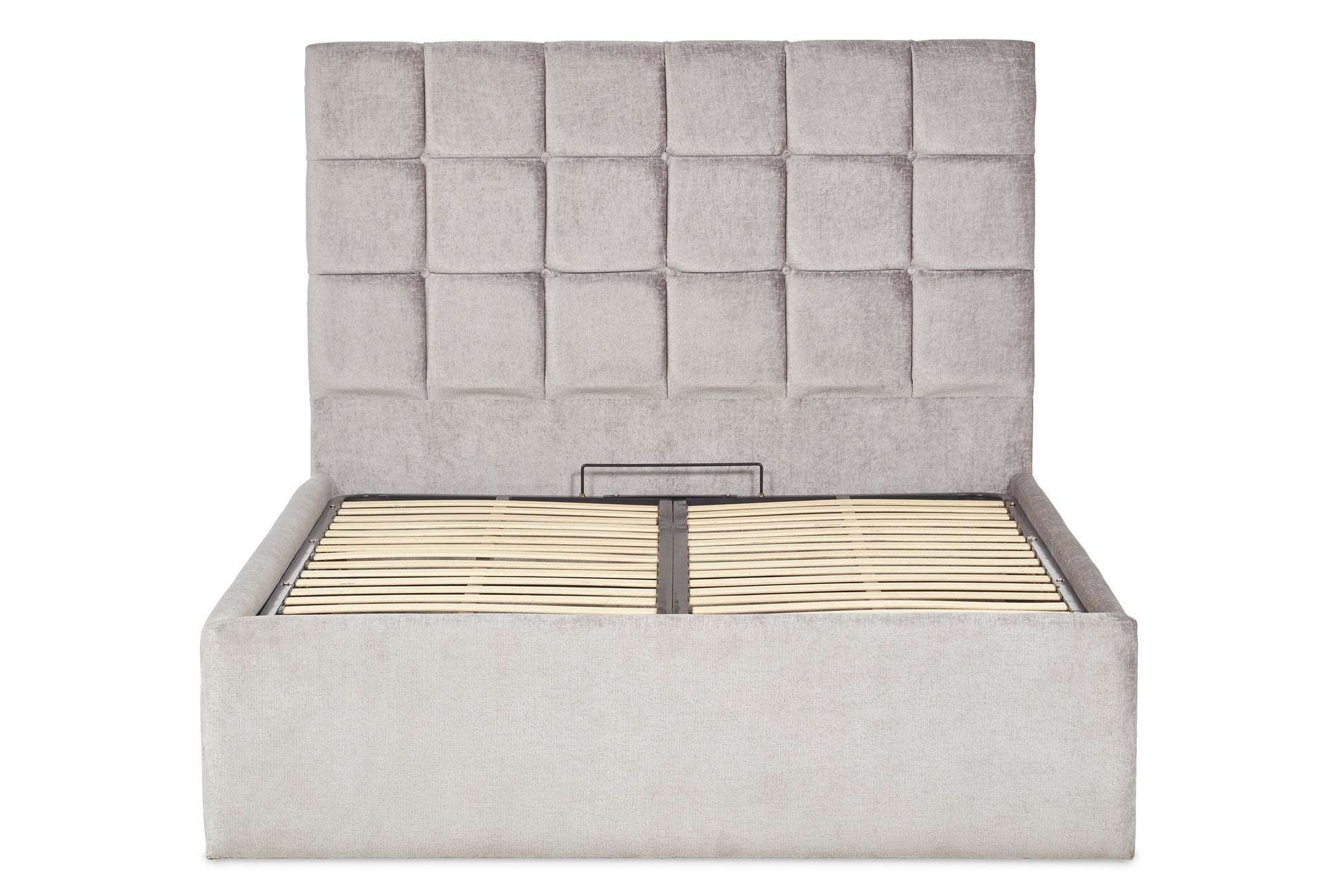Hepworth Upholstered Ottoman Bed With Contemporary Headboard-2