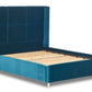 Hockney Upholstered Bed With Winged Headboard And Legs