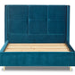 Hockney Upholstered Bed With Winged Headboard And Legs