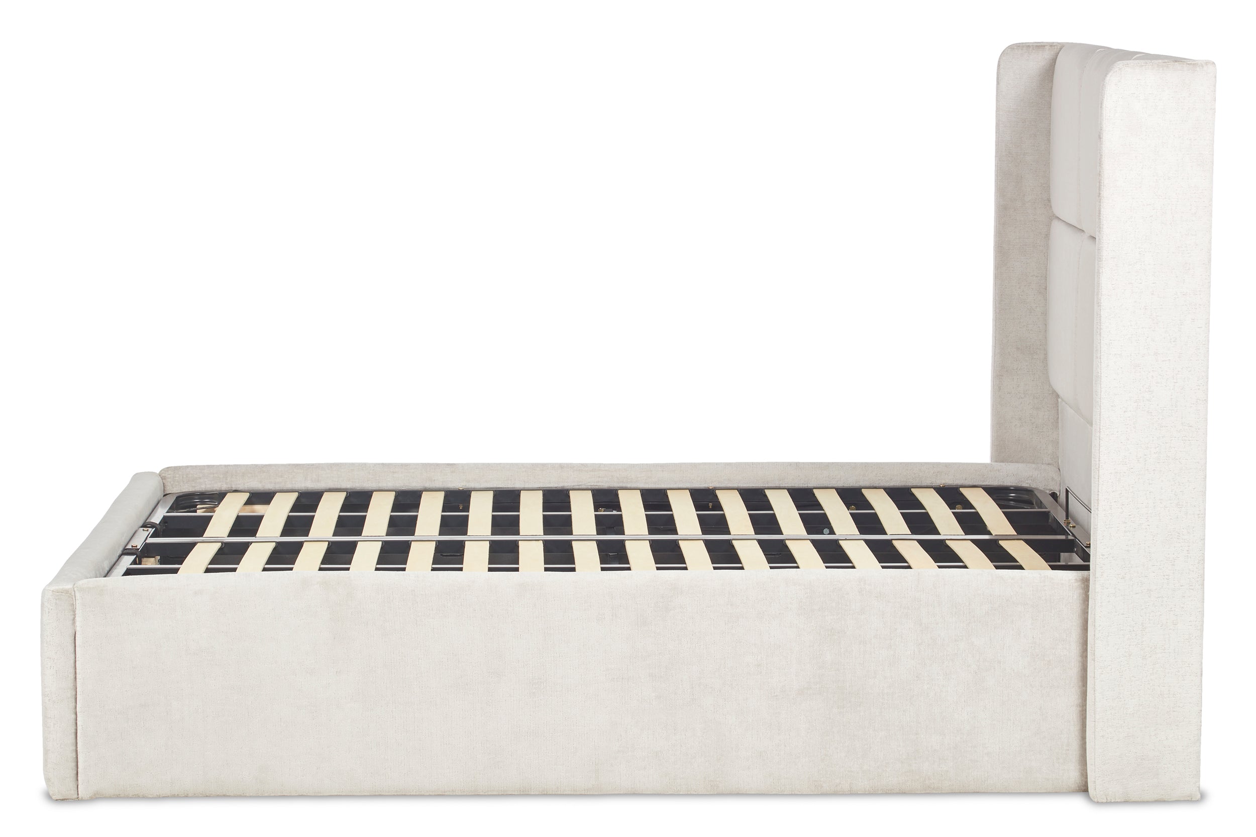 Hockney Upholstered Ottoman Bed With Winged Headboard-zoom-4