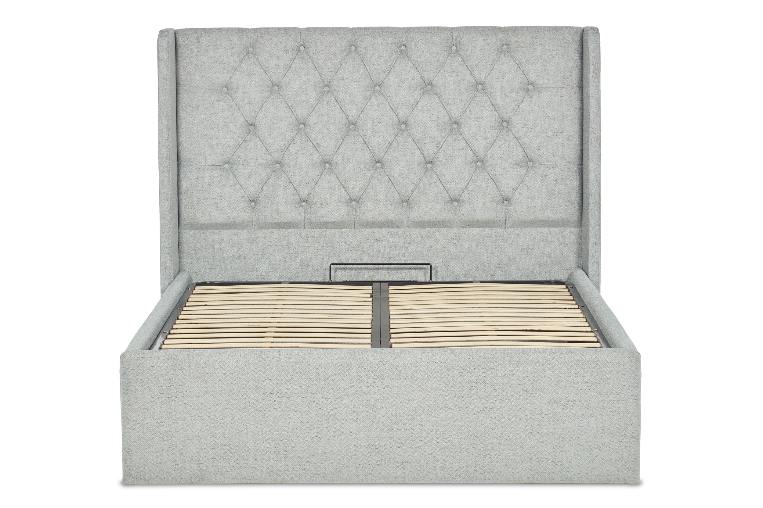 Jones Upholstered Ottoman Bed With Winged Headboard-zoom-4