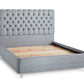 Lennon Upholstered Bed With Chesterfield Headboard