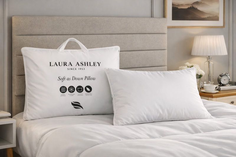 Laura Ashley Soft As Down Pillow-zoom-