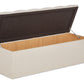 Laurie Upholstered Ottoman Blanket Box With Geometric Fluting