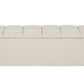 Laurie Upholstered Ottoman Blanket Box With Geometric Fluting