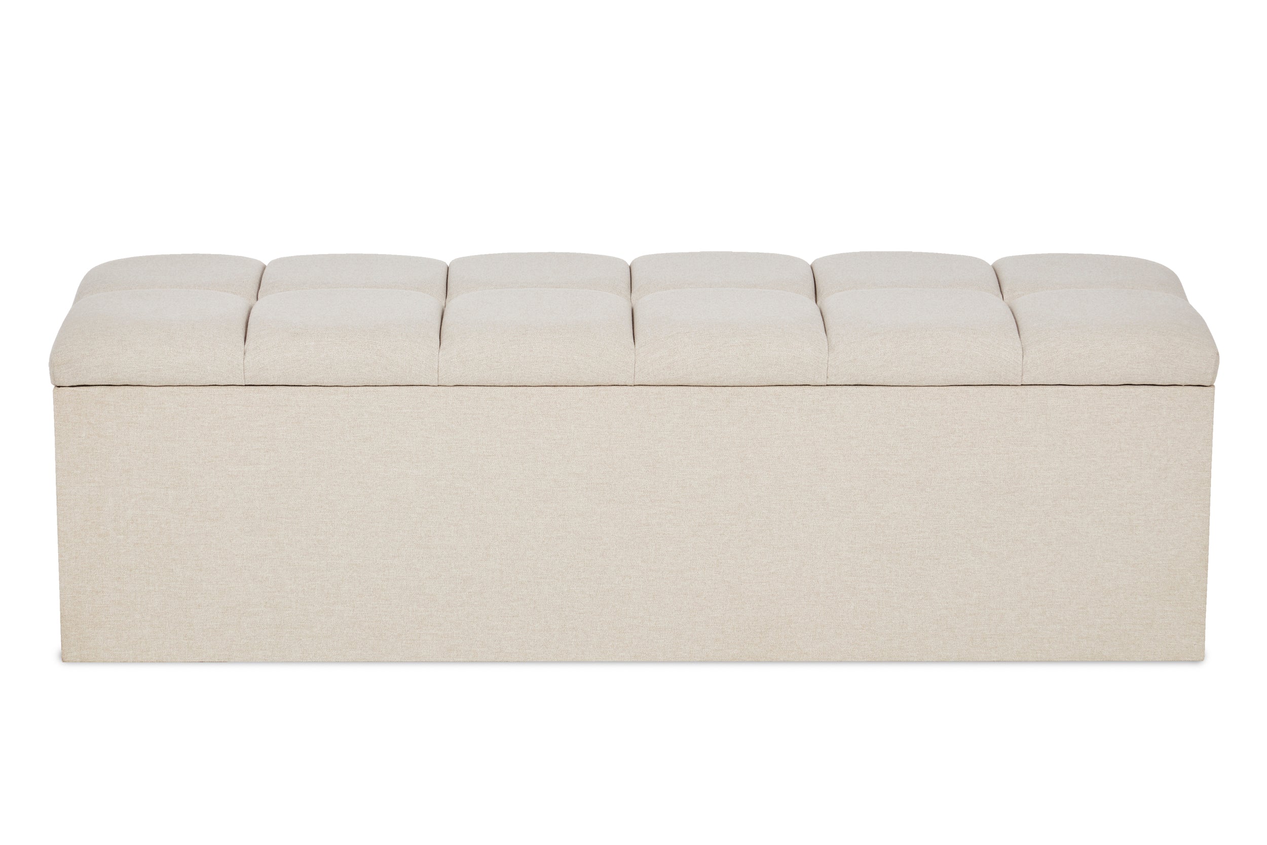 Laurie Upholstered Ottoman Blanket Box With Geometric Fluting-zoom-4