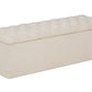 Lennon Upholstered Ottoman Blanket Box With Chesterfield Style