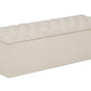 Lennon Upholstered Ottoman Blanket Box With Chesterfield Style