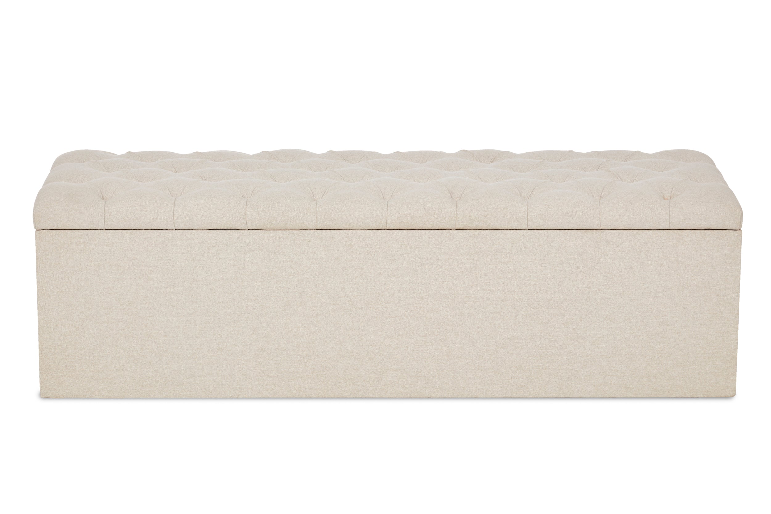Lennon Upholstered Ottoman Blanket Box With Chesterfield Style-zoom-4
