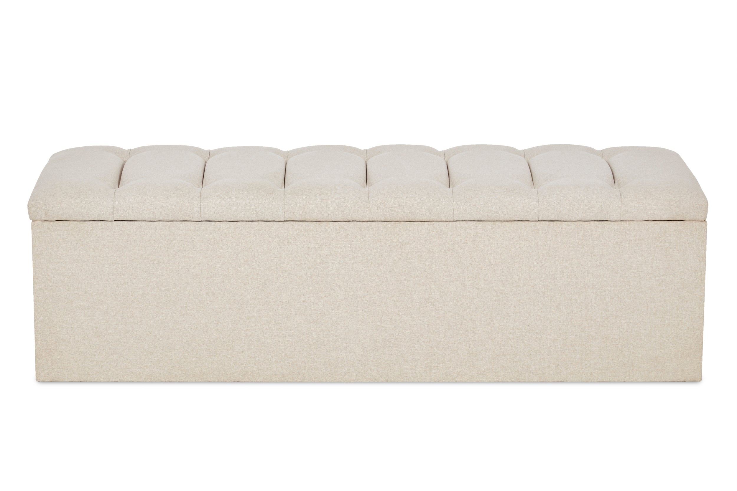 Lenny Upholstered Ottoman Blanket Box With Fluting-zoom-4